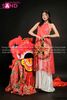  TYD0405 Yếm Thiết Kế Đỏ Hoạ Tiết 
