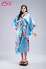  TNN0804 Áo Kimono Hoạ Tiết - Xanh Da Trời 