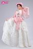  TYD0516 Set Tứ Thân Tấm Cám Thiết Kế Hoạ Tiết Tay Voan Lơi Váy Voan Tầng - Trắng Hồng 