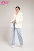  Outfit Nữ Phối Sẵn - (Quần Tây phối Blazer Trắng ) 