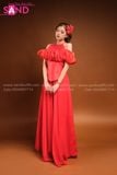  TYT0401 Set Yếm Thêu Đỏ 