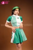  Outfit Phối Sẵn - (Set Cổ Động Xanh) 