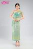  TNT0907 Trang Phục Dân Tộc Khơ Me/Thái Lan Nữ - Xanh 
