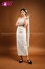  TNT0002 Trang Phục Khơ-Me (Thái Lan)  Nữ Màu Trắng 