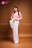  TBG0501 Áo Bà Ba Nữ - Gấm Hồng 