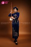  NTA0801 Trang Phục Dân Tộc Tày Nhung Xanh 