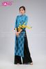  TAC0926 Áo Dài Gấm Thọ - Màu Xanh Cổ Vịt 