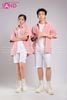  Outfit Phối Sẵn - ( HST0001 Quần Short Trắng Form Rộng Nam phối HAS0502 Áo Sơ Mi Pastel Form Rộng Màu Hồng) 
