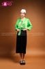  NMU0901 Trang Phục Dân Tộc Mường Nữ Xanh 