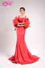  VDD0401 Váy Dạ Hội Dài Đuôi Cá Đỏ 