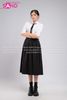  Outfit Phối Sẵn - ( HVX0109 Váy Học Sinh Thái - Đen phối HAS0005 Áo Sơ Mi Trắng Ngắn Tay Giấu Nút) 