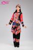  NLL0402  Trang Phục Dân Tộc Lô Lô Đỏ Thổ Cẩm - Nữ 