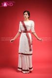  NCM0002 Trang Phục Dân Tộc Chăm Nữ Trắng 