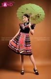  NHM0103 Trang Phục H'Mông Nữ Đen 