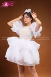  TMD0003 Váy Bồng Trắng 
