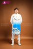  TAD0804 Áo Dài Cách Tân Họa Tiết Chim - Nam 