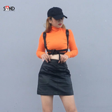  Áo Thun Cổ Lọ Dài Tay 