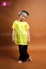  KBL0301 Bà Ba Vàng Quần Đen Trẻ Em (size cấp 1 & mầm non) 