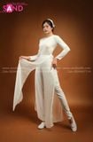  TMD0002 Múa Đương Đại Trắng - Nữ (Bộ Tico Trắng) 