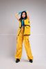 Outfit Phối Sẵn - (HQN0301 Quần Dài Vàng Nắp Túi Hộp Ngang Phối Dây phối Gile Hoodie Vàng) 