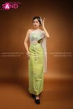 TNT0901 Trang Phục Thái Lan Nữ Xanh 
