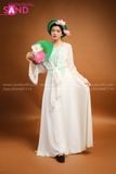  Yếm Lụa Trơn Màu Xanh Da Trời  TYK0802 Khoác Tơ Trắng TTK0001 