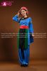  NCL0801 Trang Phục Dân Tộc Cờ Lao Nữ (mẫu áo xanh) 