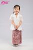  KNT0001 Trang Phục Dân Tộc Trẻ Em - Thái Lan / Khơ Me Hồng Nữ 