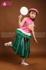  KBD0501 Set Váy Trống Hội Con Gà Hồng Xanh Trẻ Em (size cấp 1 & mầm non) 