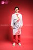  TAD0010 Áo Dài Nam Hoa Tiết Việt Nam 
