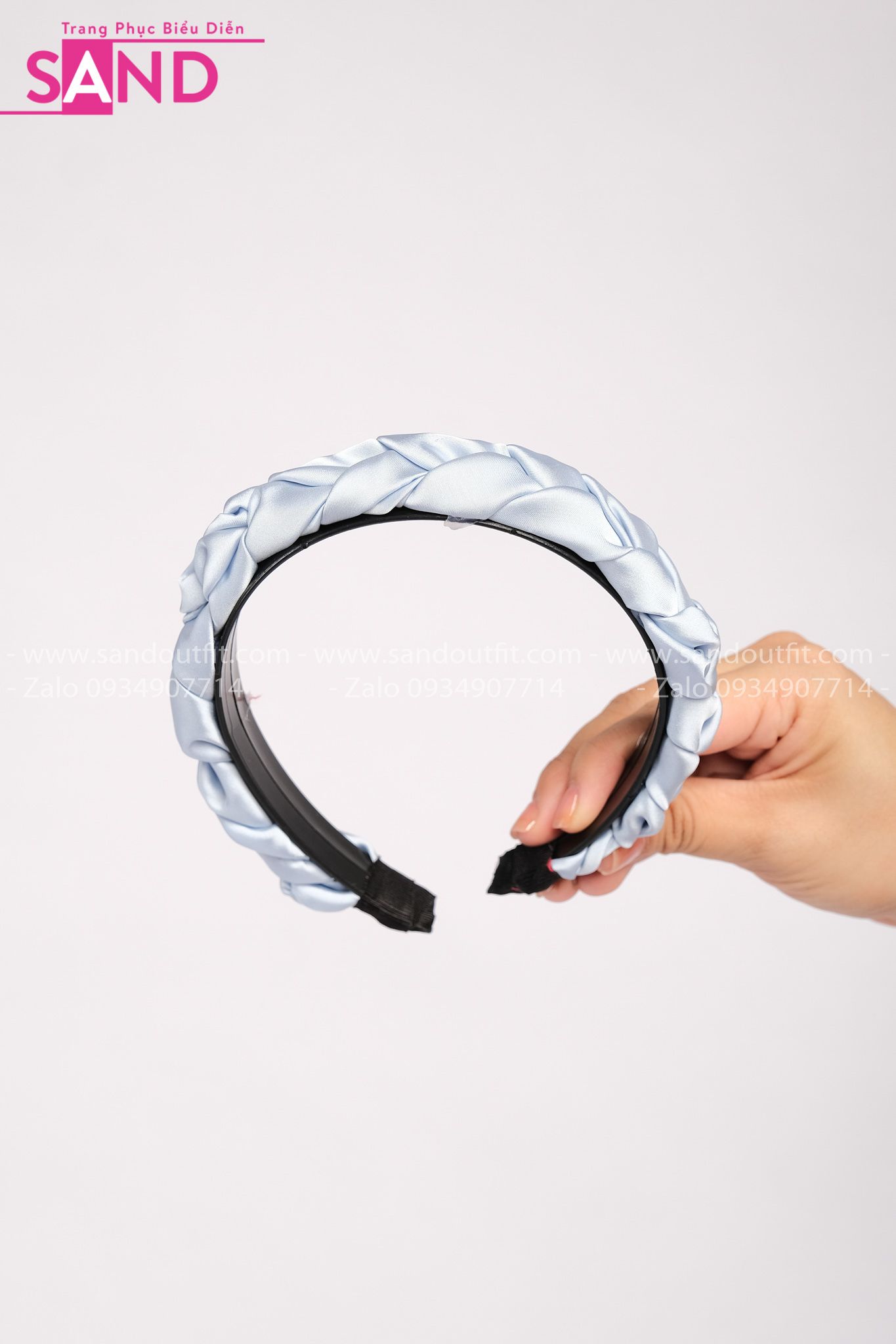  DPT0805 Cài Tóc Tết Xanh Nhạt 