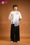  TBL0003 Bà Ba Loang Trắng Hoạ Tiết Tre Nam 