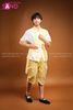  TNT0304 Trang Phục Khơ-Me (Thái Lan) Nam Trắng Vàng 