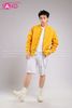  Outfit Phối Sẵn - (HST0001 Quần Short Trắng Form Rộng Nam phối HAK0302 Áo Khoác Bomber Vàng) 