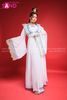  TNQ0004 Váy Cổ Trang Hoá Trang Hằng Nga Trắng Xanh 