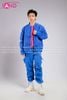  Outfit Phối Sẵn - (HQJ0801 Quần Jogger Thụng Ống Rộng - Xanh Dương phối HAK0805 Áo Khoác Bomber Xanh Dương) 