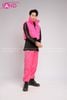 Outfit Phối Sẵn - (Quần Jogger Hồng phối HAP0501 Áo Gile Phao Croptop Không Tay - Hồng) 