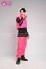  Outfit Phối Sẵn - (Quần Jogger Hồng phối HAP0501 Áo Gile Phao Croptop Không Tay - Hồng) 