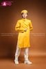  TAD0302 Áo Dài Trơn Nam Cách Tân - Màu Vàng Đậm 