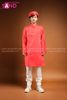  TAD0403 Áo Dài Trơn Nam Cách Tân - Màu Đỏ 