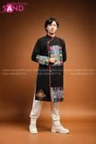  TAT0108 Áo Dài Thổ Cẩm Nam 