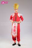  THL0407 Trang Phục Âu Lạc Đỏ Cách Tân - Nam 