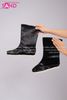  DGA0101 Ủng Biểu Diễn Gót Thấp Đen - Nam 