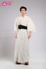  TNN0004 Áo Yukata Nam Truyền Thống Nhật Bản - Trắng 