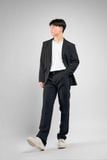  Outfit Phối Sẵn - (Quần Tây Đen phối Vest Đen) 