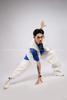  Outfit Phối Sẵn - (HQN0002 Quần Dài Trắng Nắp Túi Hộp Ngang Phối Dây phối Gile Trắng) 