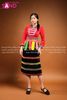  NKU0402 Trang Phục Dân Tộc Khơ Mú Nữ Đỏ 