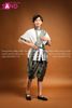  TNT0802 Trang Phục Khơ-Me (Thái Lan)  Nam Xanh Dương 