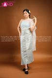  TNT0805 Trang Phục Khơ-Me (Thái Lan)  Nữ Xanh Dương Nhạt 