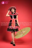  NHM0404 H'Mông Đen Đỏ Nữ DMD0501 Mấn H'Mông Hồng (kèm mấn nhỏ) 